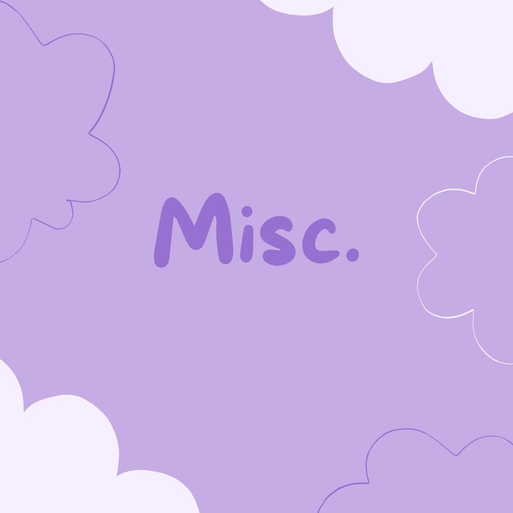 ✨ Miscellaneous Items ✨